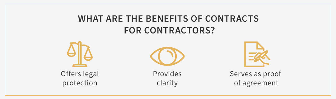 What Are the Benefits of Contracts for Contractors