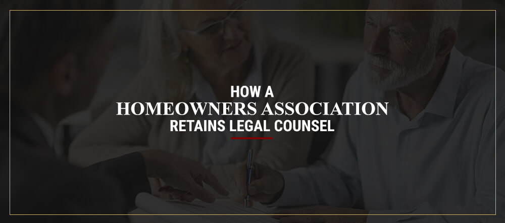 hoa retain legal counsel