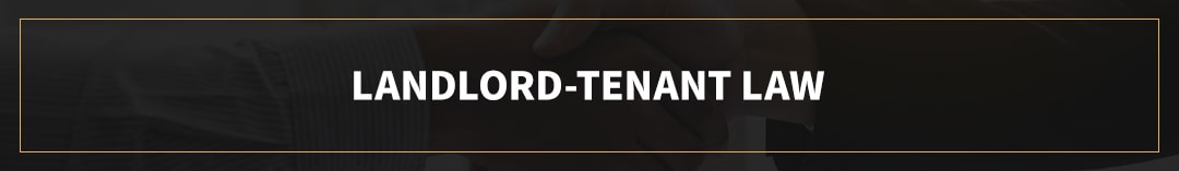 Landlord Tenant Law