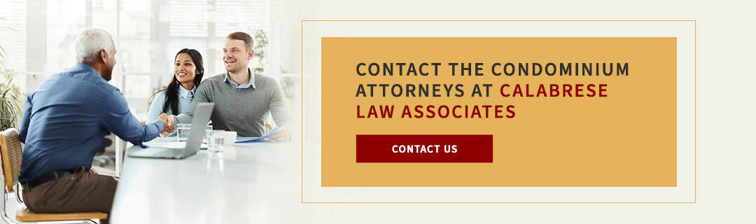 Contact the Condo Attorneys at Calabrese Law