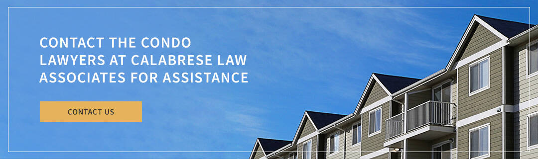 Contact the Calabrese Law Associates Condo Lawyers