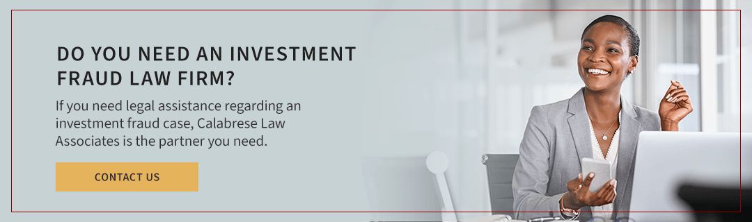 Investment Fraud Law Firm