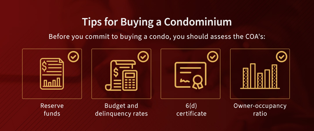 tips for buying a condo