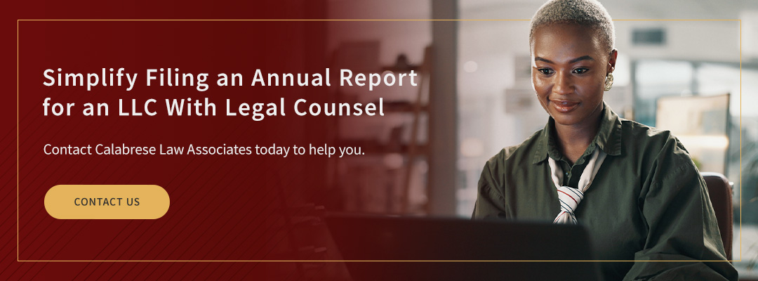 Simplify Filing an Annual Report for an LLC With Legal Counsel